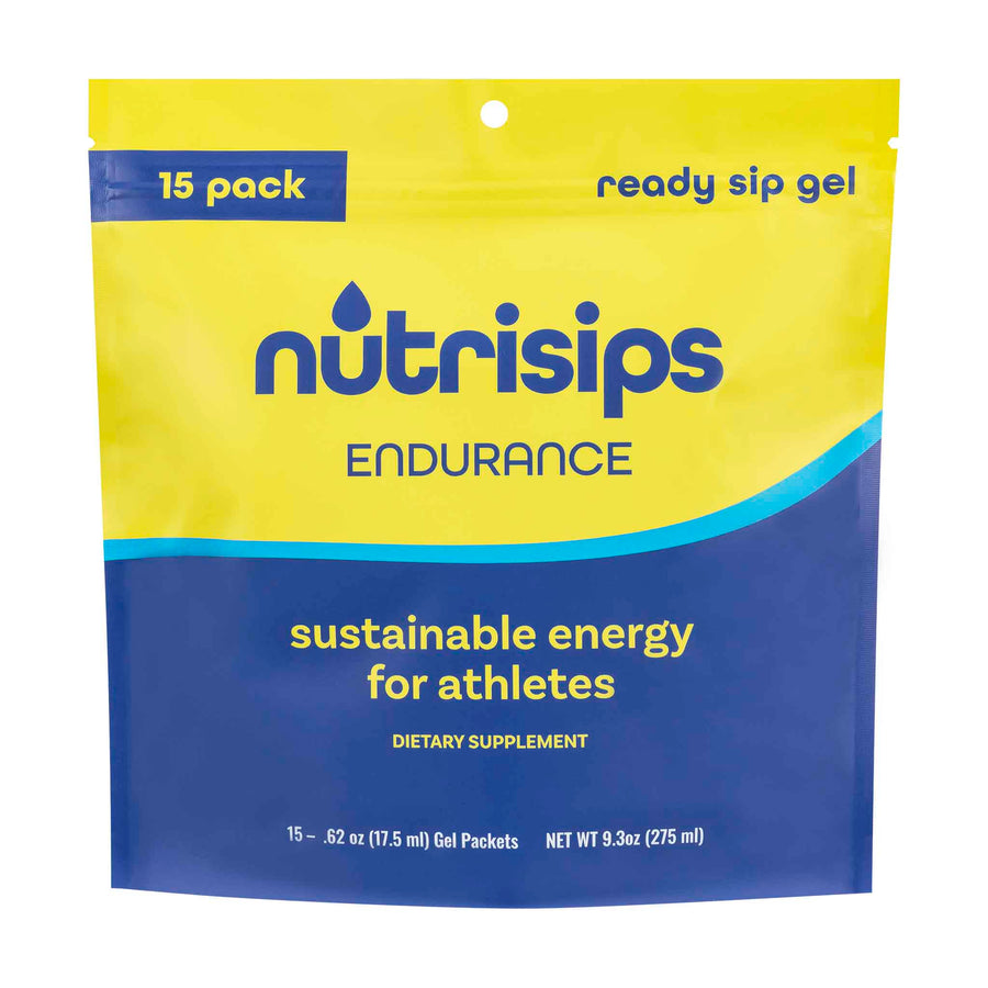 Nutrisips Endurance Ready to Sip Gel - 15 Count Bag