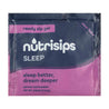 Front view Nutrisips Sleep Ready to Sip Gel - single serve packet