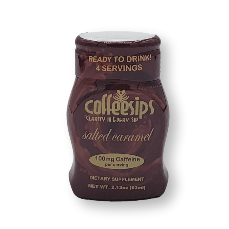 SALTED CARAMEL COFFEESIPS 4 SERVING SQUEEZE BOTTLE